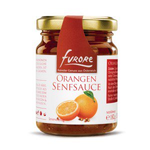 Orangen-Senfsauce