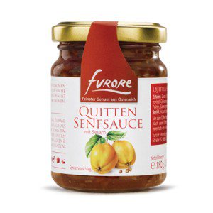 Quitten-Senfsauce